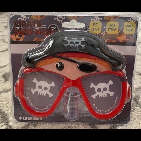 Pirate Swim Mask Lifeguard - Picture 1 of 7